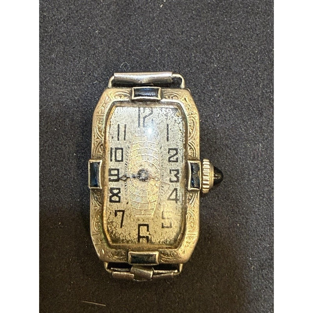 Vintage ETNA Geneva Swiss Art Deco Ladies Watch 16 Jewels Running Gold Filled
